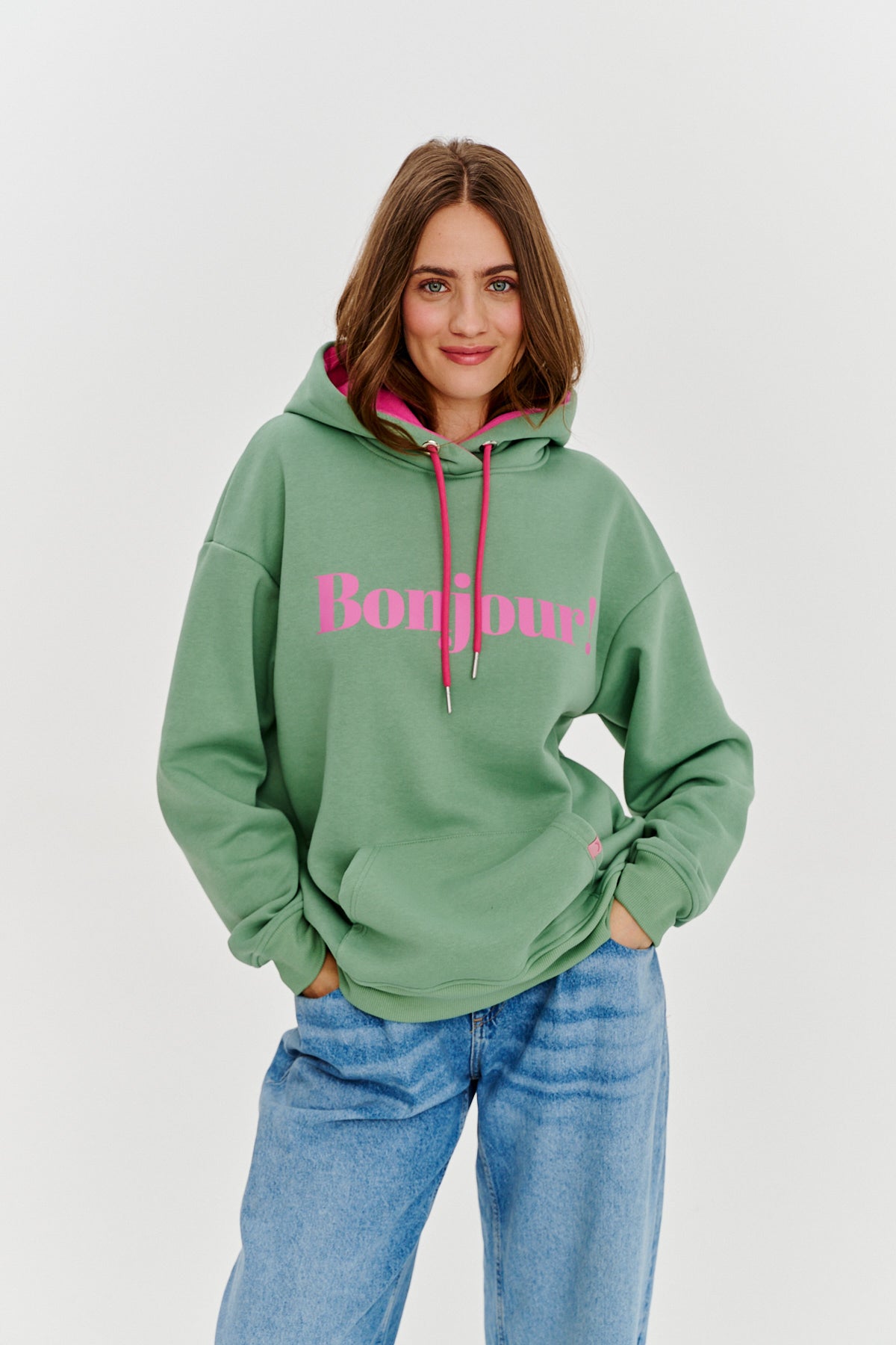 Bluza z kapturem Hola Adios