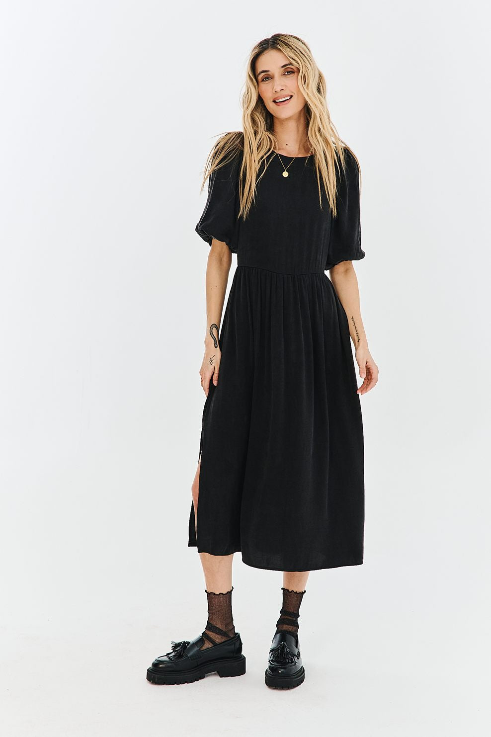 Sukienka midi Black Orchid