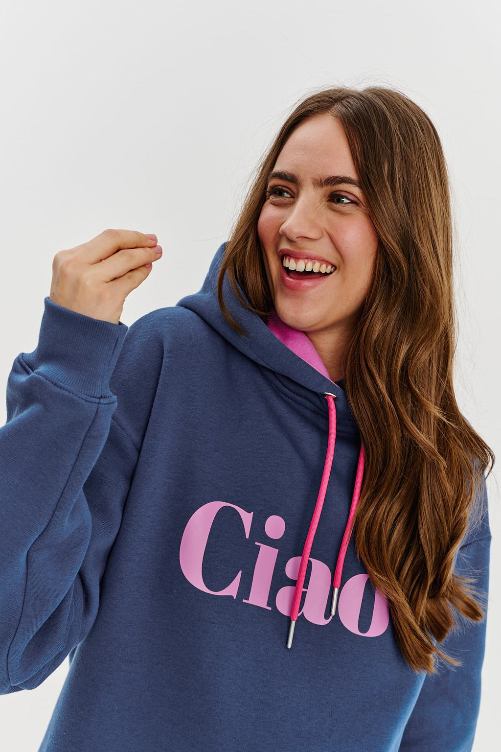 Bluza z kapturem Ciao Arrivederci