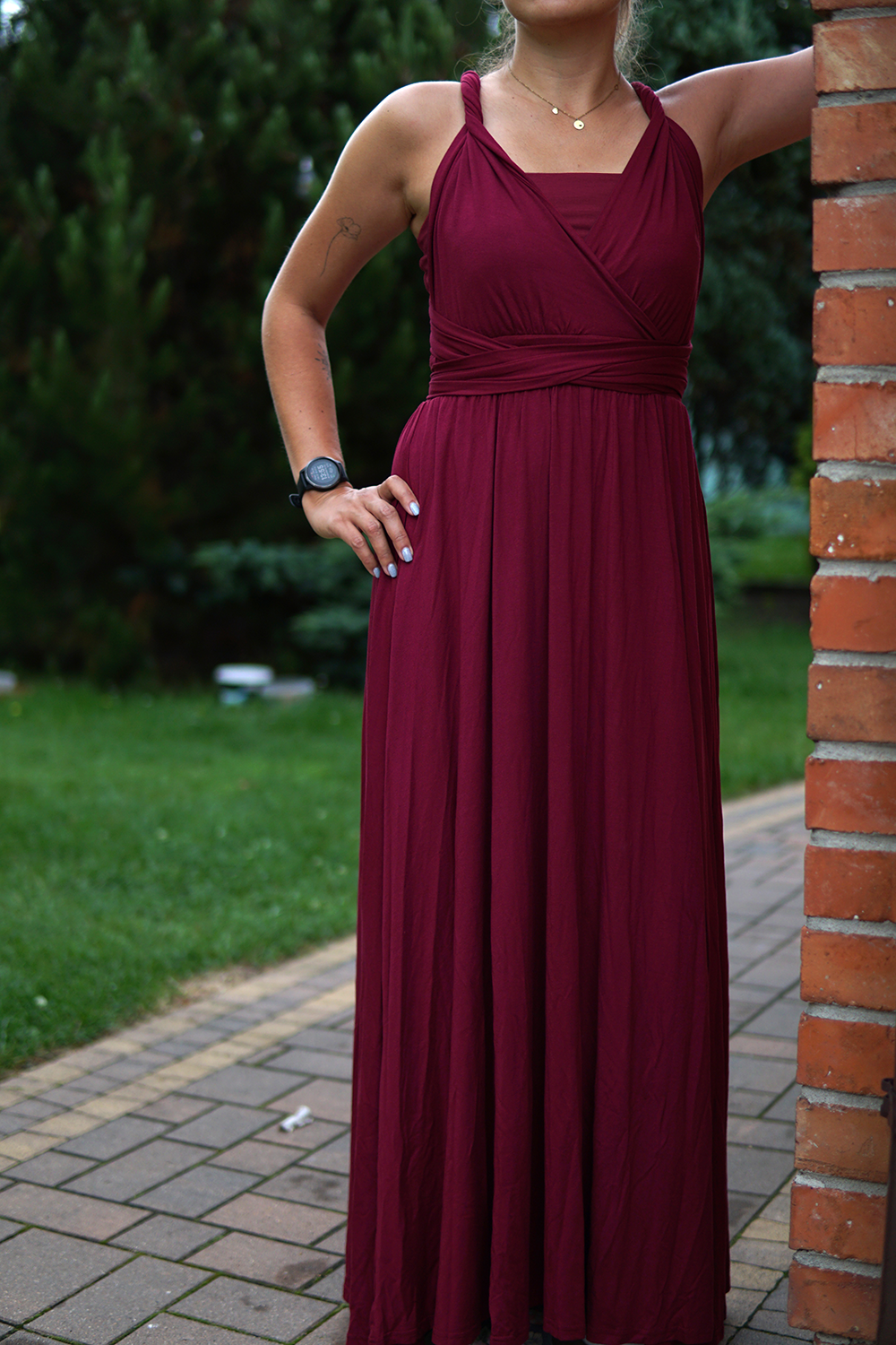 Sukienka infinity maxi Granita