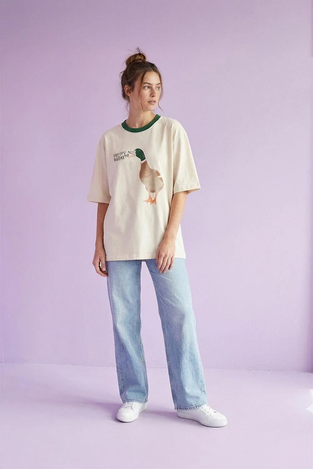 T-shirt Daisy Me Rollin'