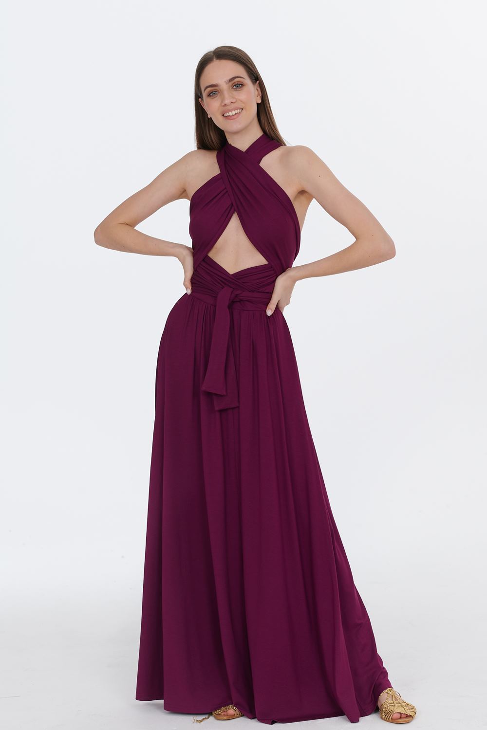 Sukienka infinity maxi Forest Dream