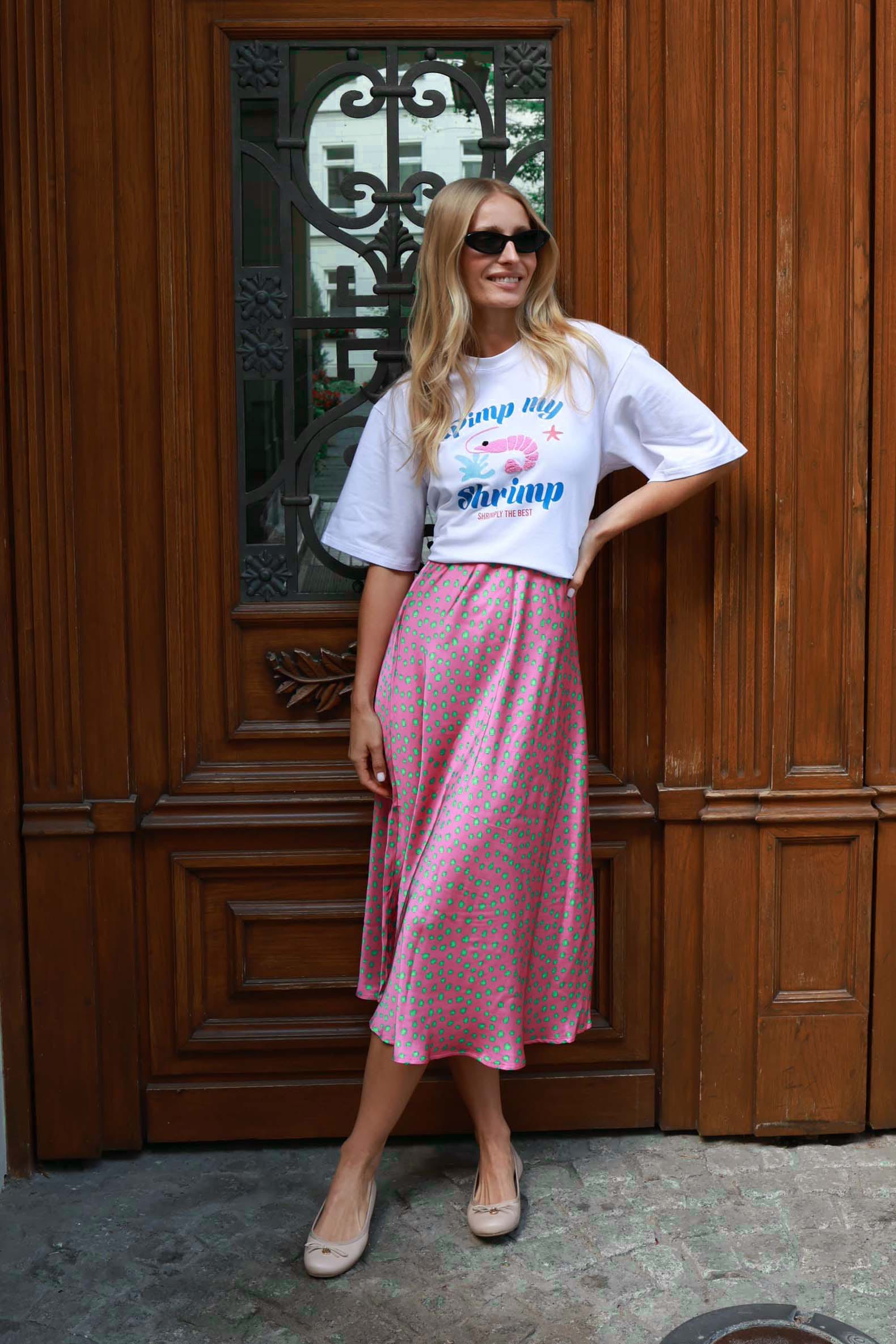 Spódnica midi Mint Drops