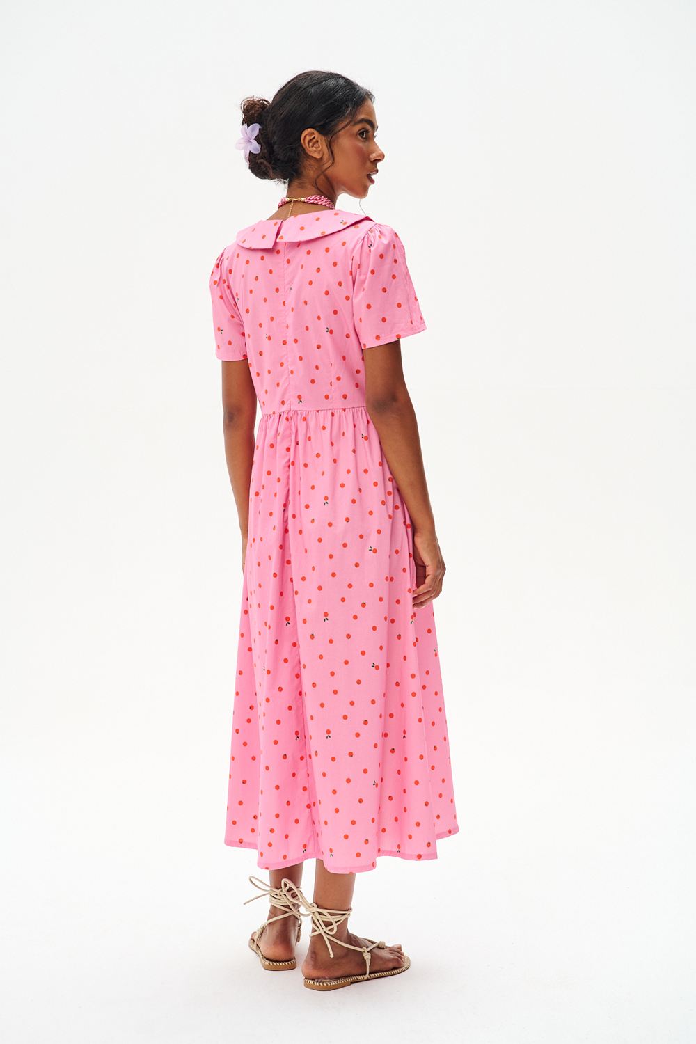 Sukienka midi Pink Pomodorini
