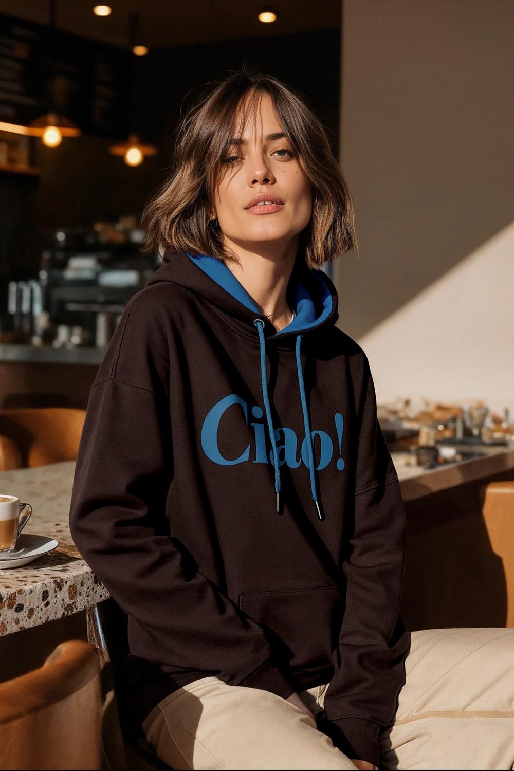 Bluza z kapturem Hola Adios