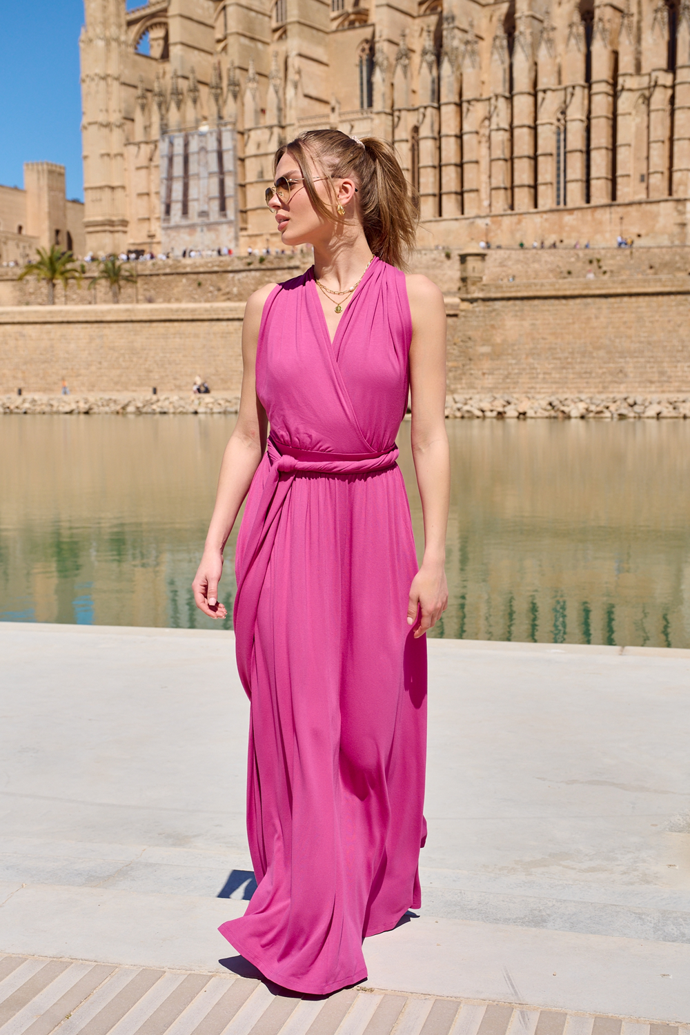 Sukienka infinity maxi Forest Dream