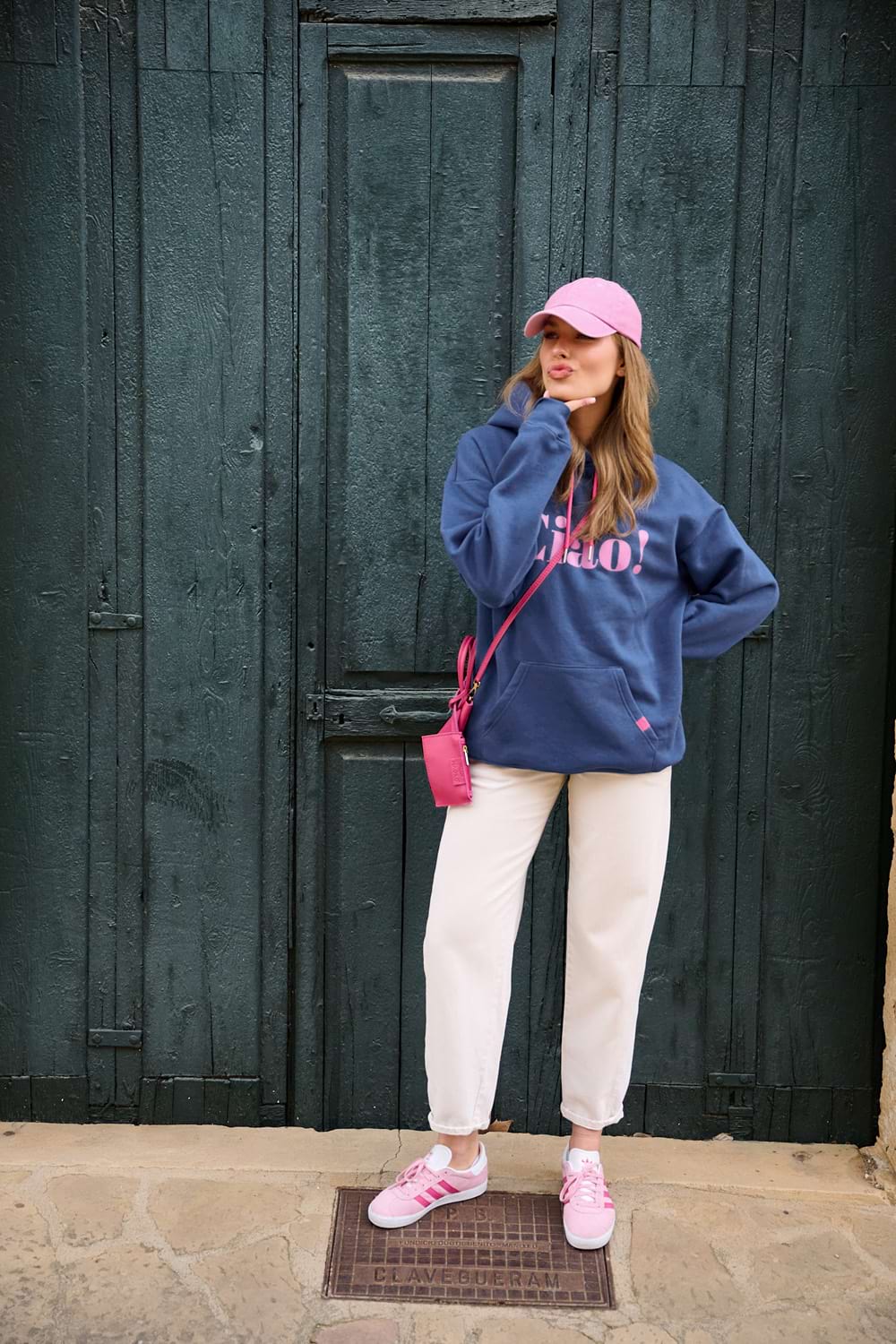 Bluza z kapturem Bonjour Chérie