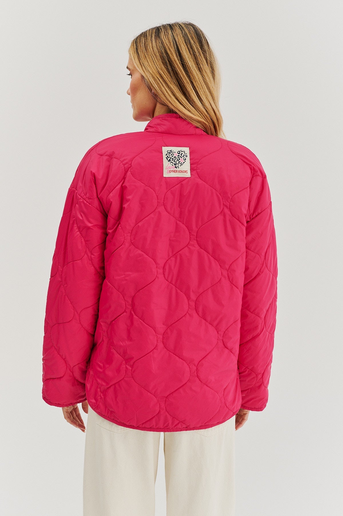 Kurtka dwustronna Peachy Bloom