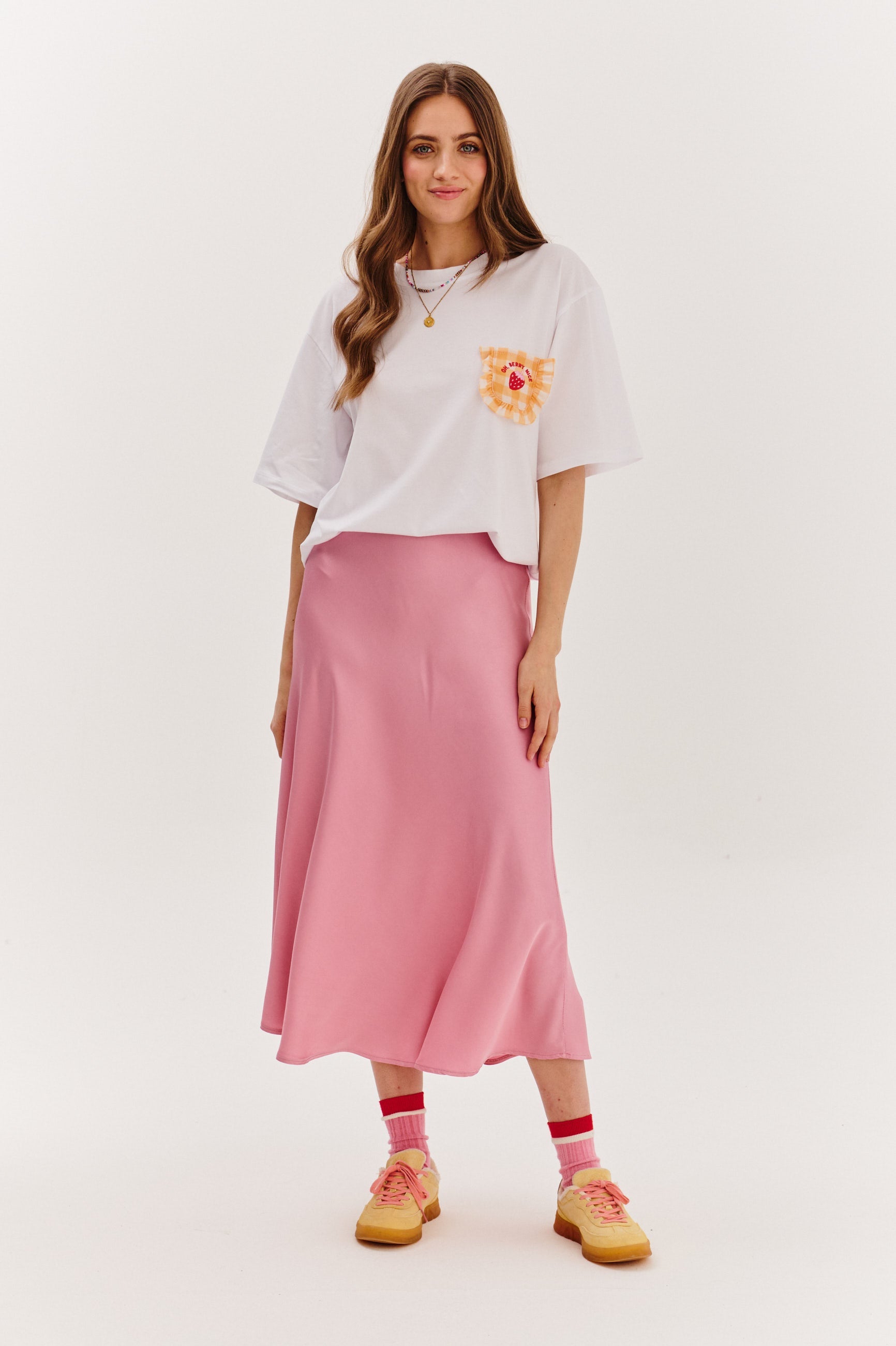 Spódnica midi Mint Drops