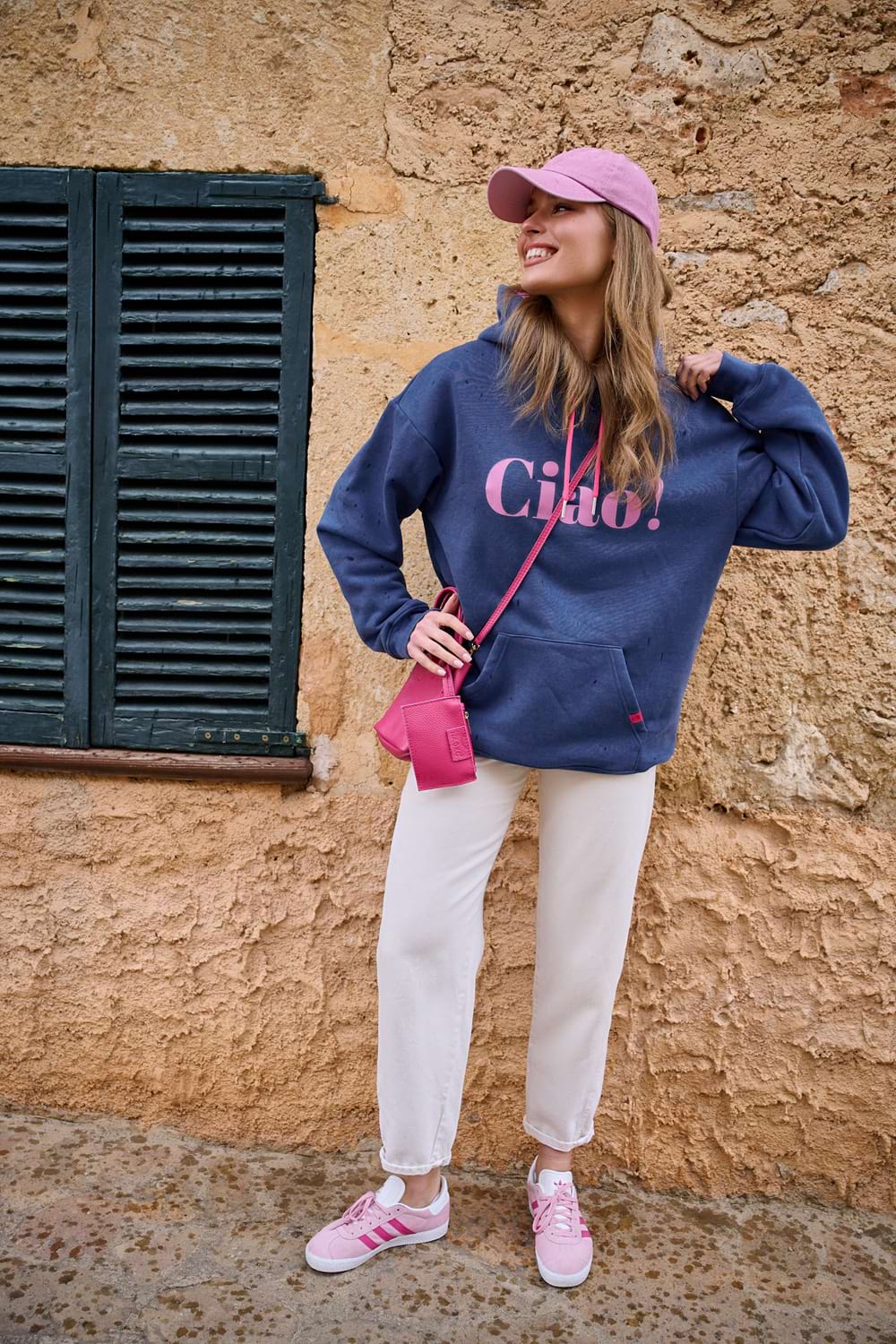 Bluza z kapturem Ciao Arrivederci