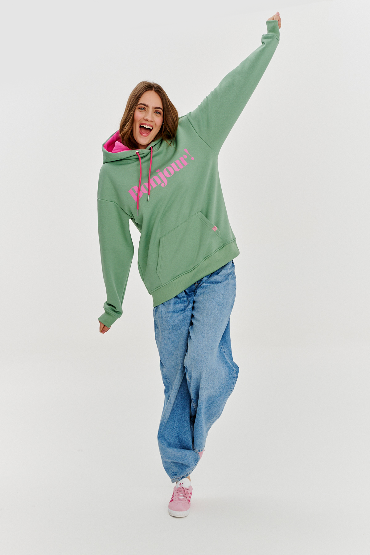 Bluza z kapturem Hola Adios