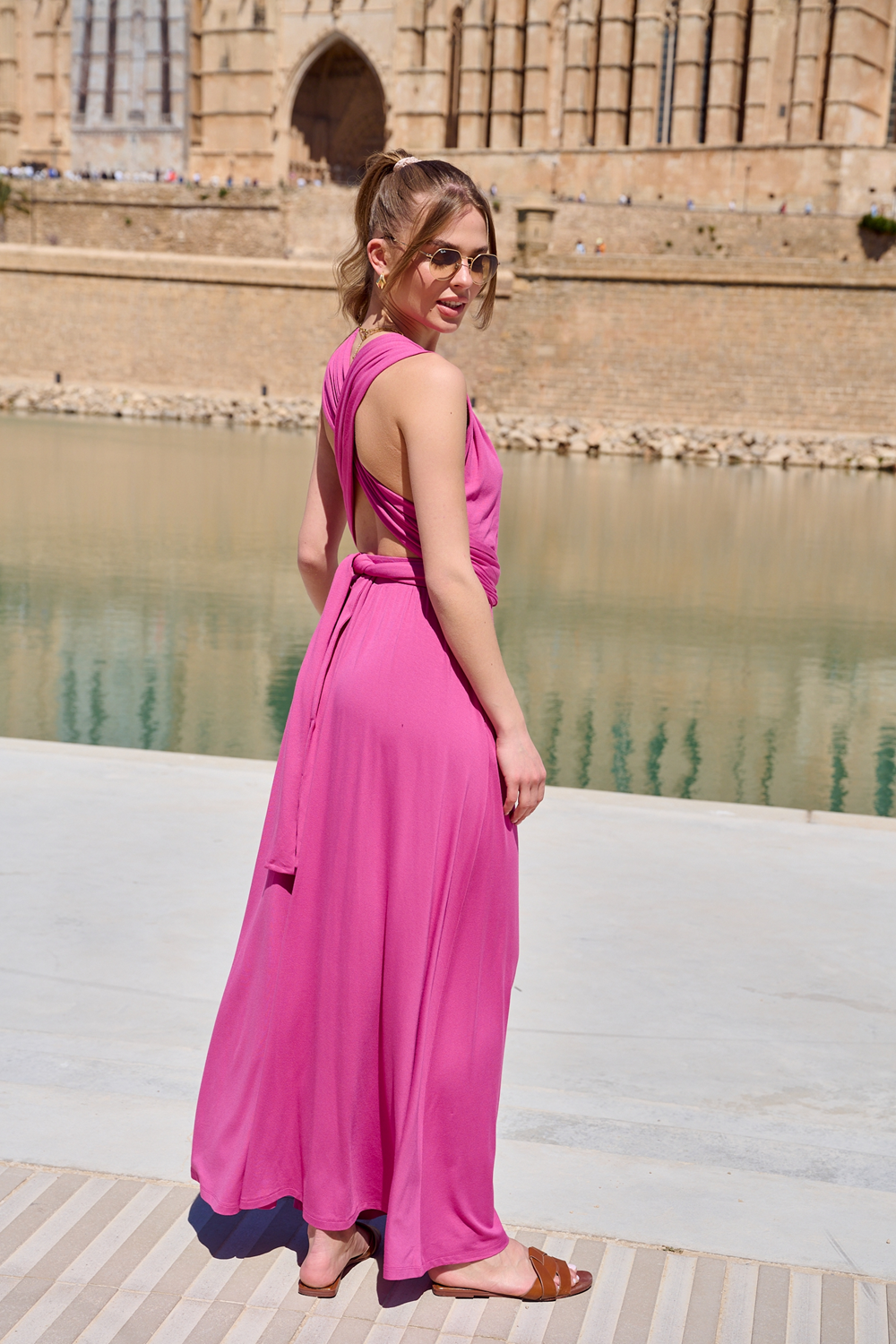 Sukienka infinity maxi Forest Dream