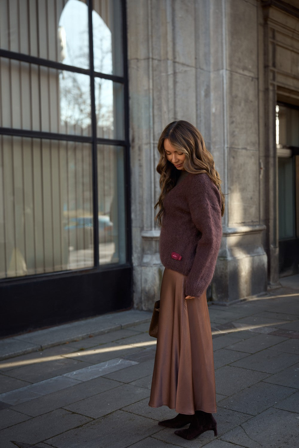 Spódnica midi Mint Drops