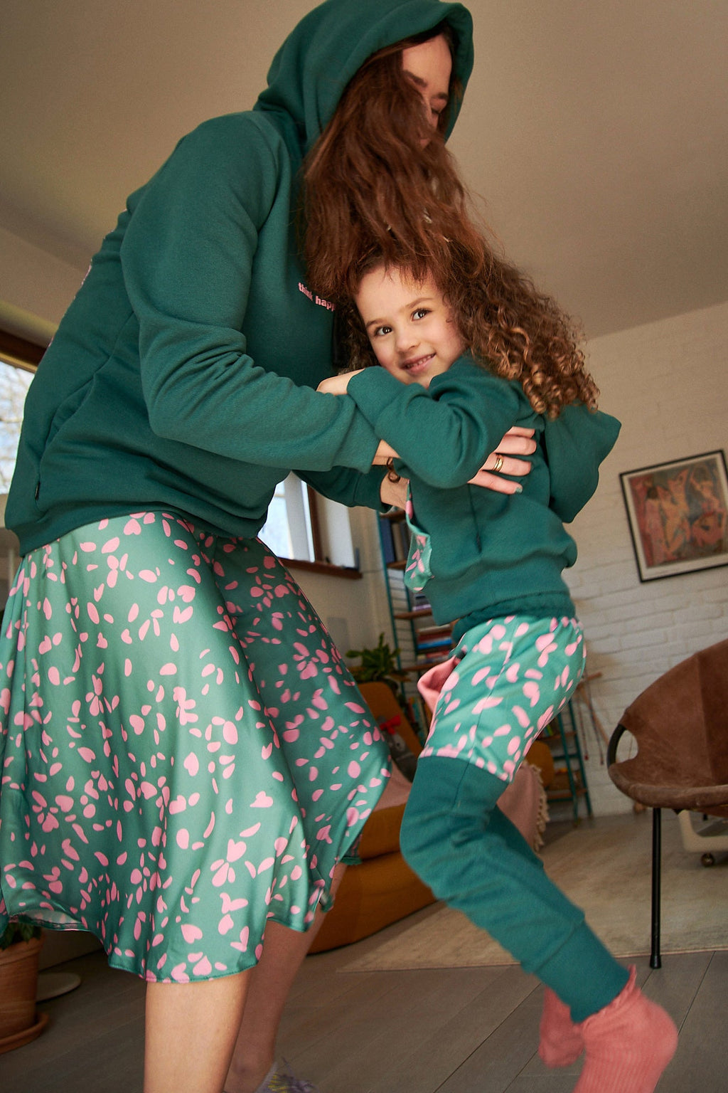 Spódnica midi Mint Drops