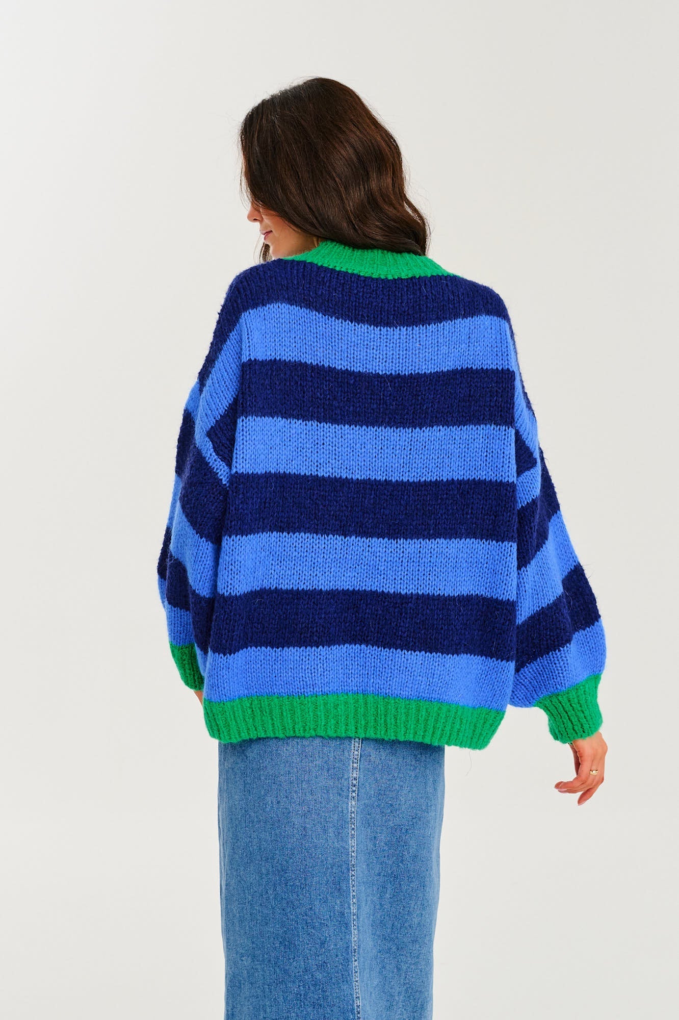 Sweter z wełną Strawberry Cream