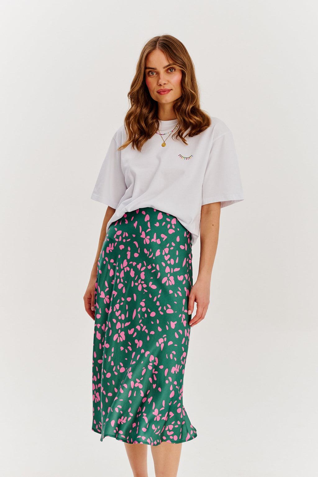 Spódnica midi Mint Drops