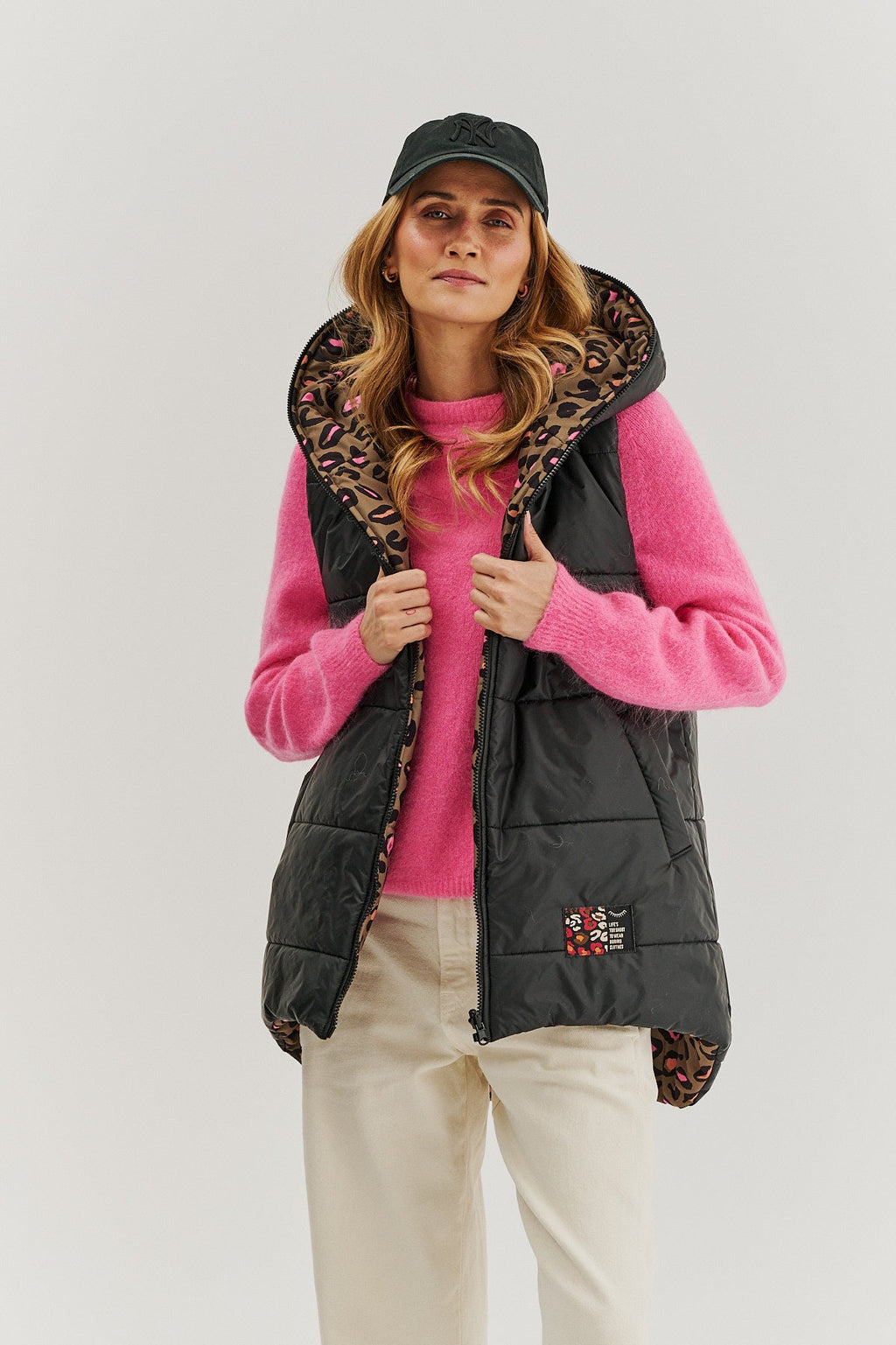 Kamizelka dwustronna Pink Panther