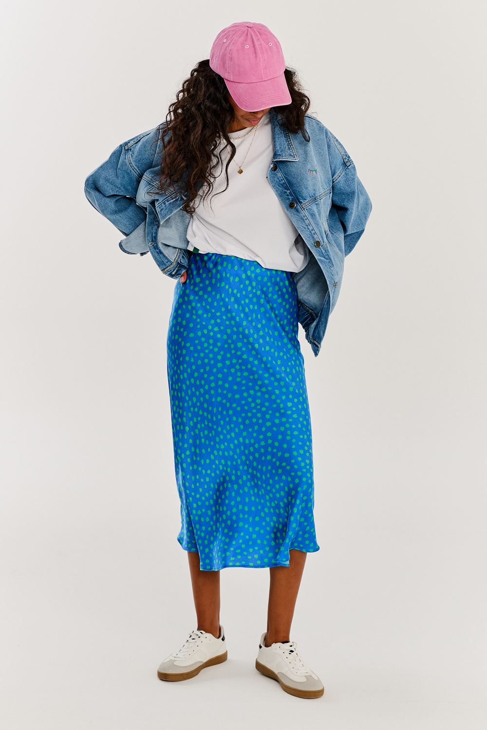 Spódnica midi Mint Drops