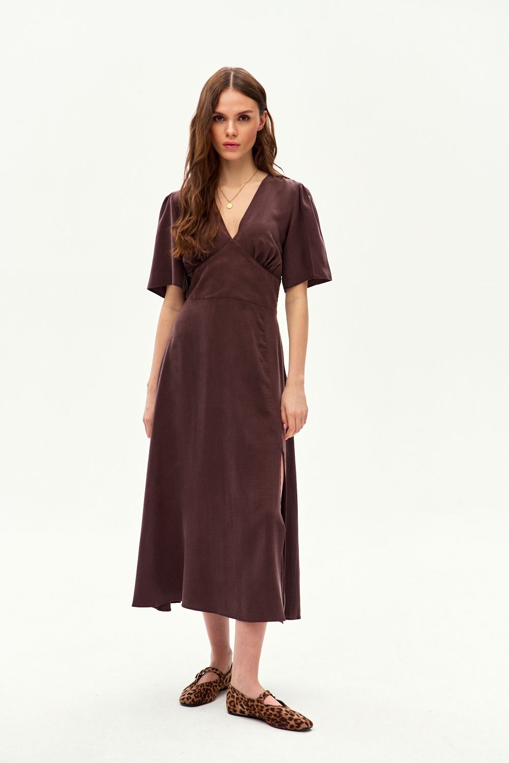 Sukienka midi Cinnamon Chic