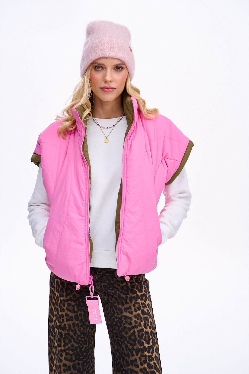 Kamizelka dwustronna Pink Panther