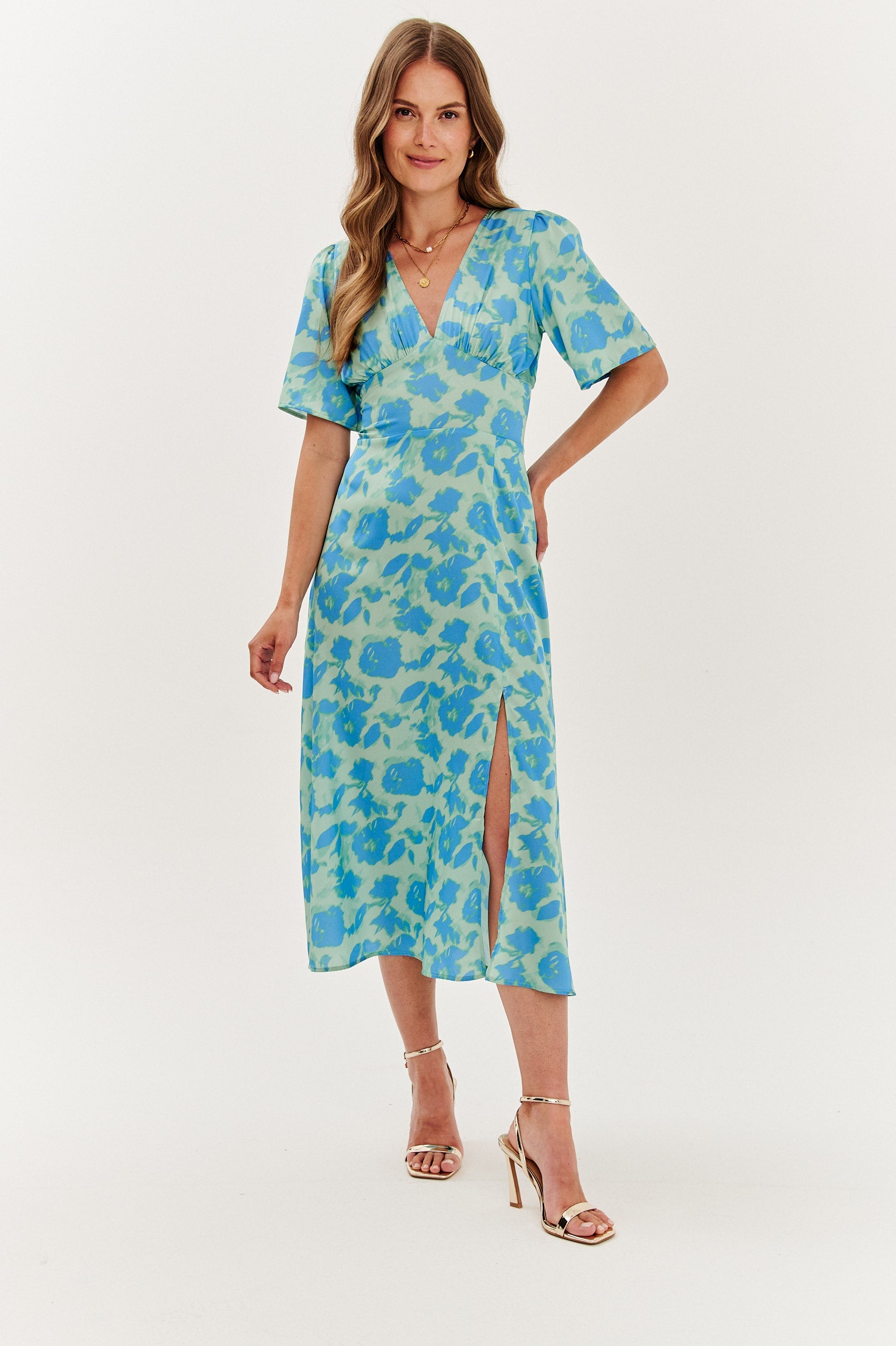 Sukienka midi Lunablue
