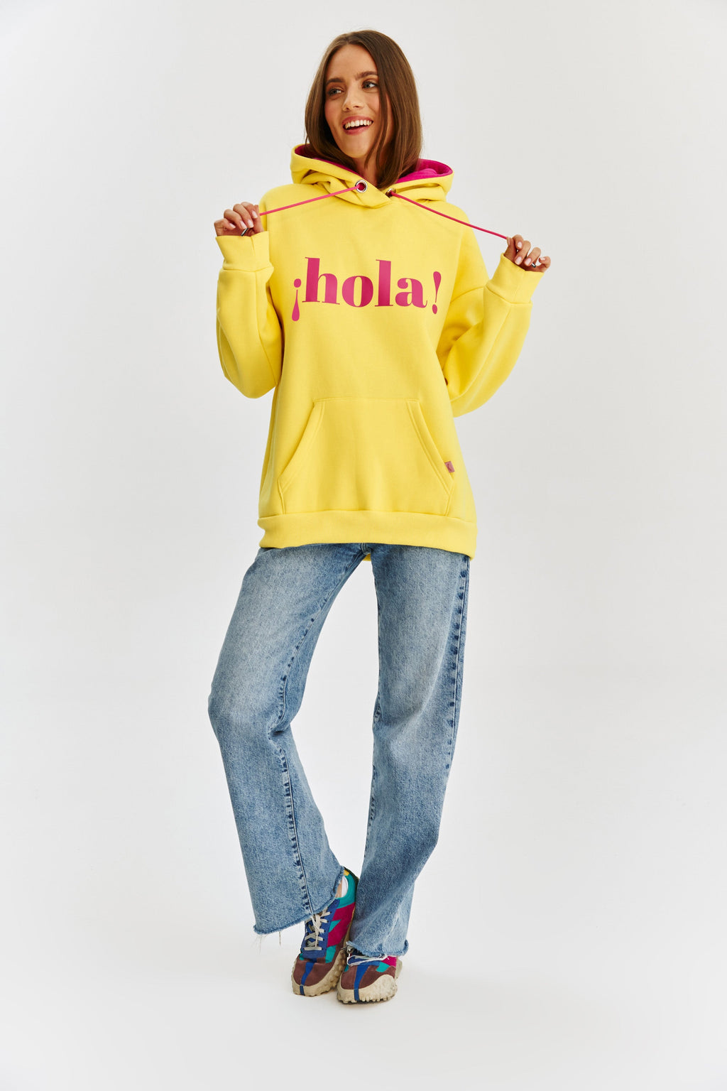 Bluza z kapturem Hola Adios