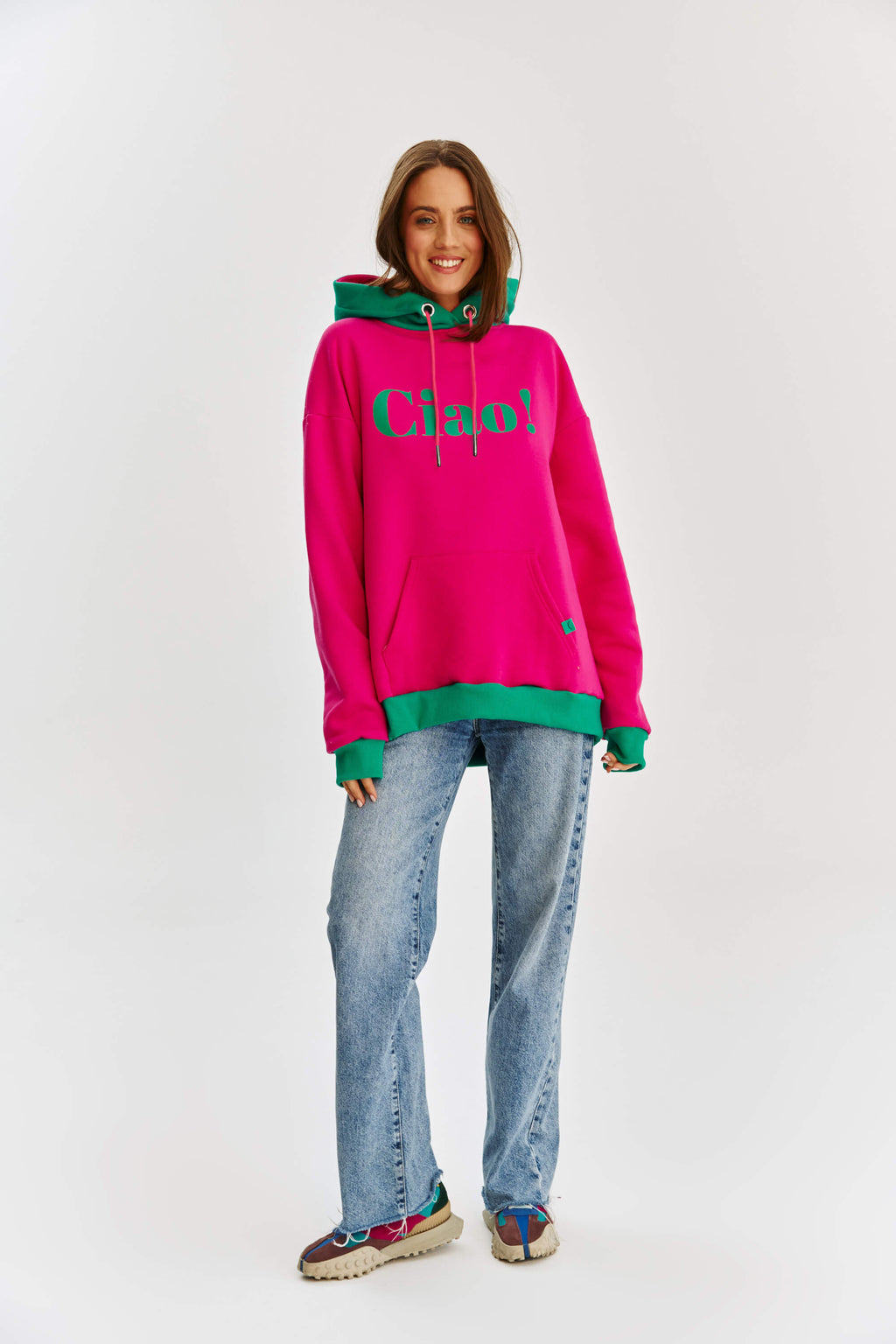 Bluza z kapturem Bonjour Chérie