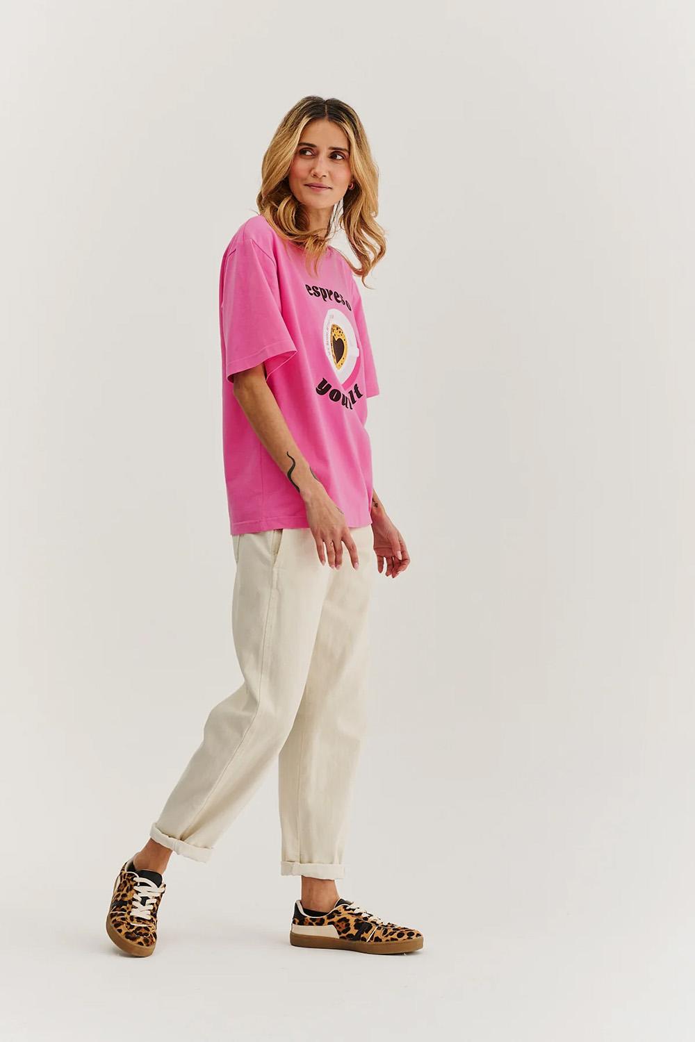 T-shirt Daisy Me Rollin'