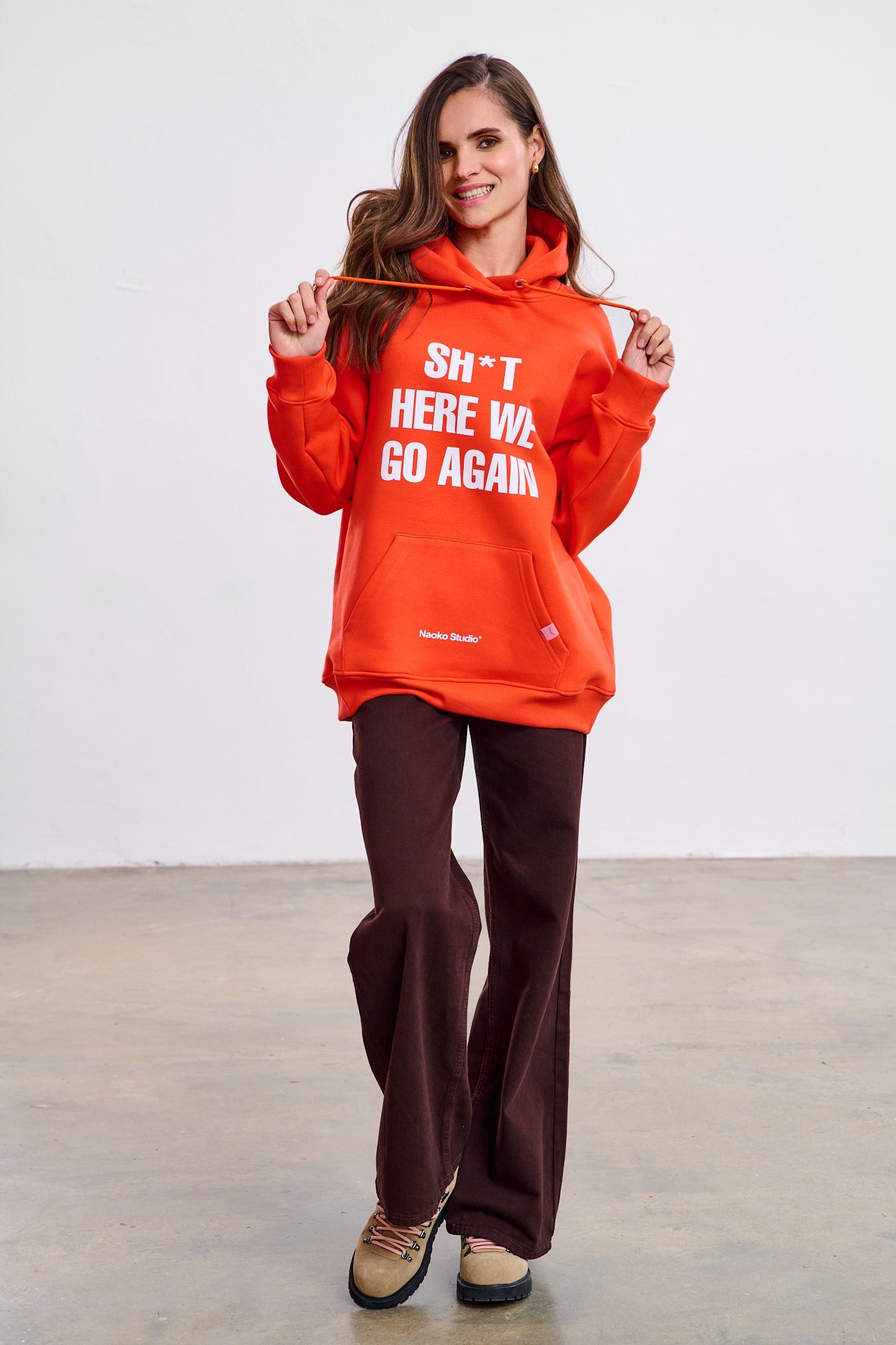 Bluza z kapturem Hola Adios
