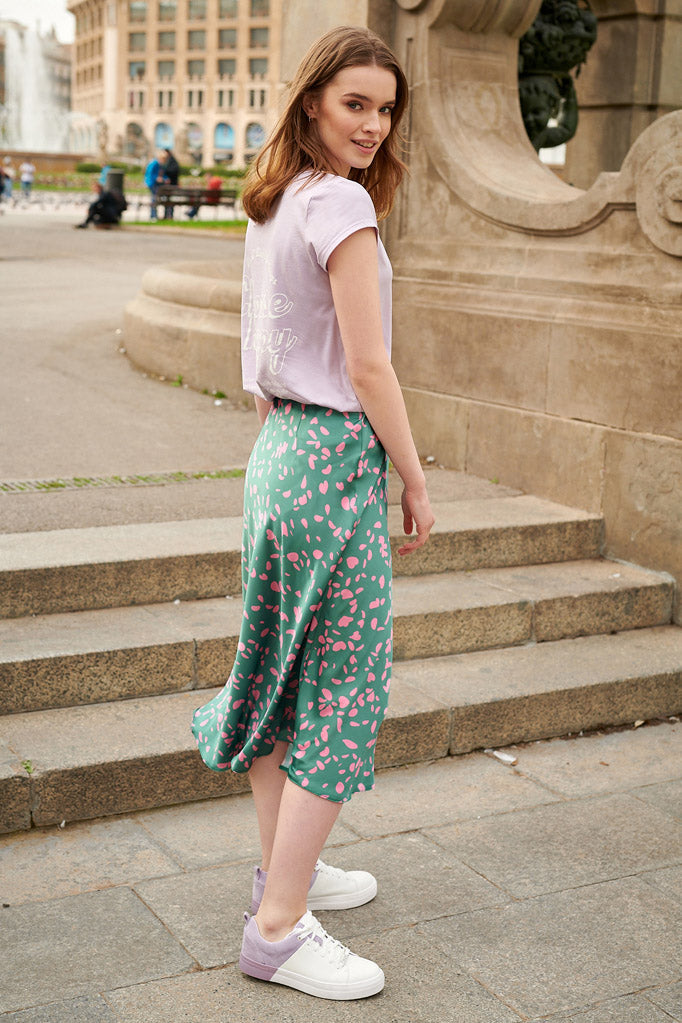 Spódnica midi Mint Drops