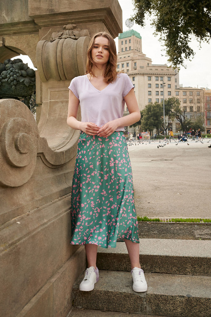 Spódnica midi Mint Drops