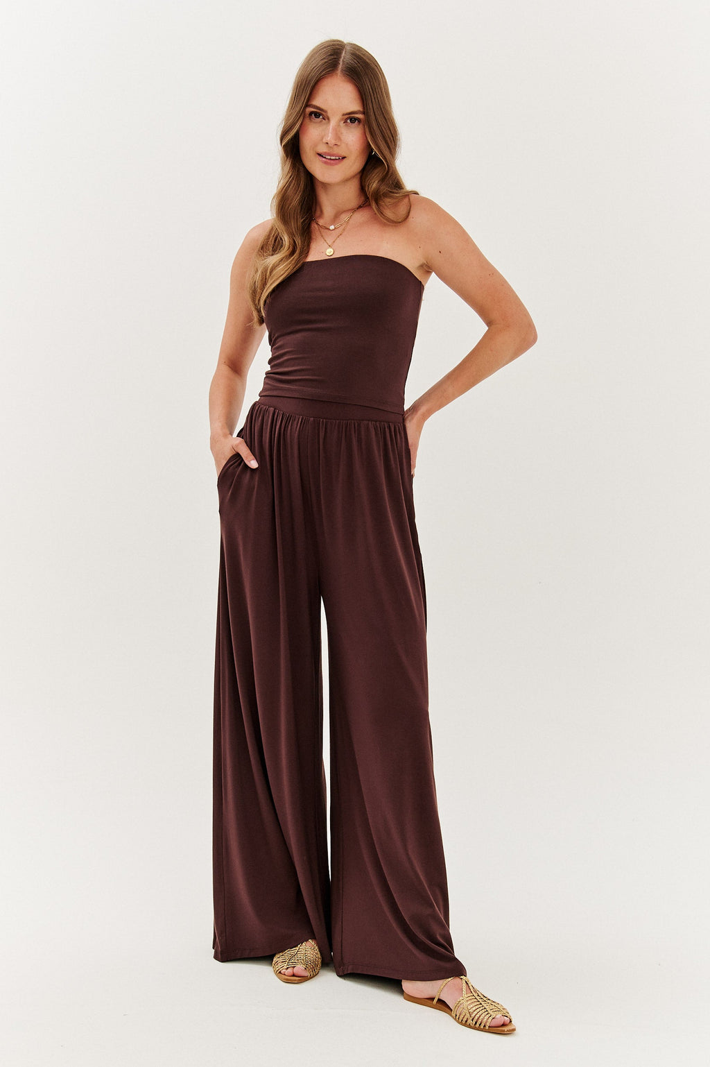 Szerokie spodnie Moon Raising