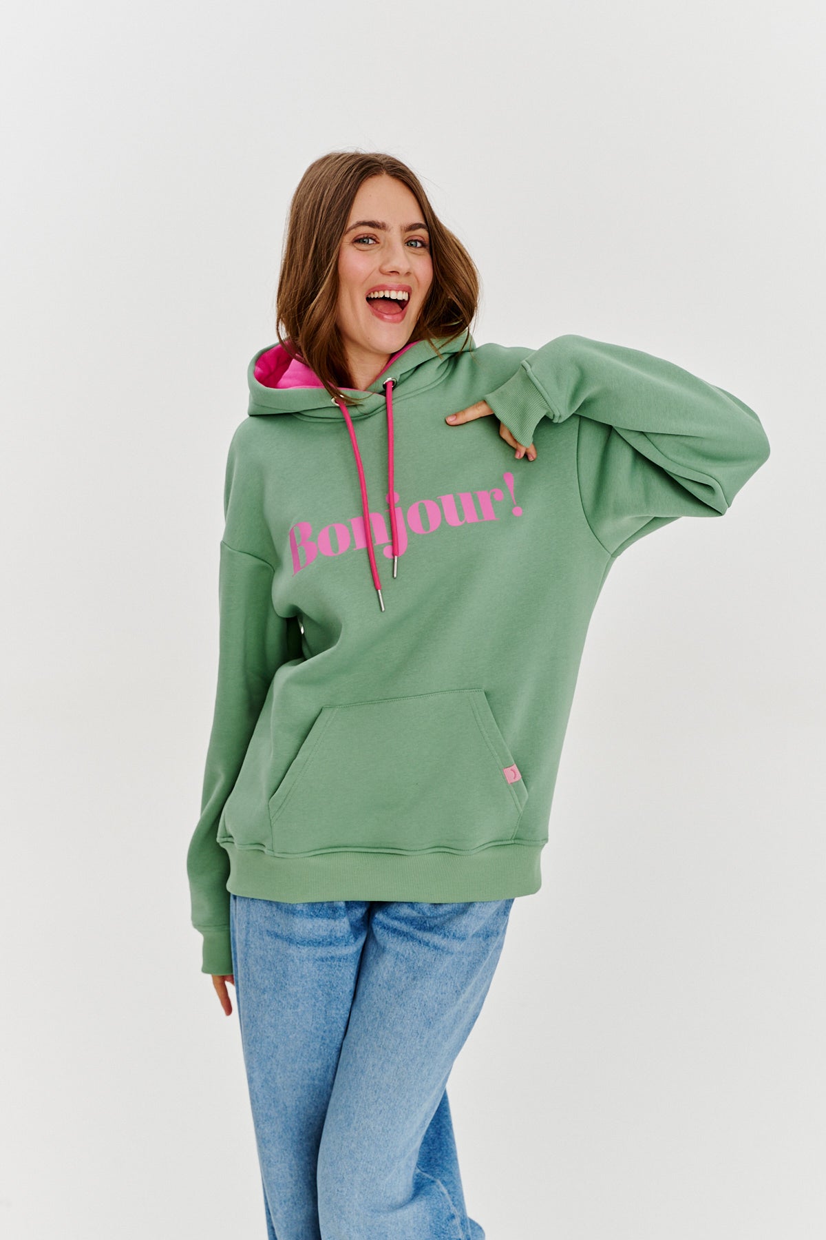 Bluza z kapturem Hola Adios