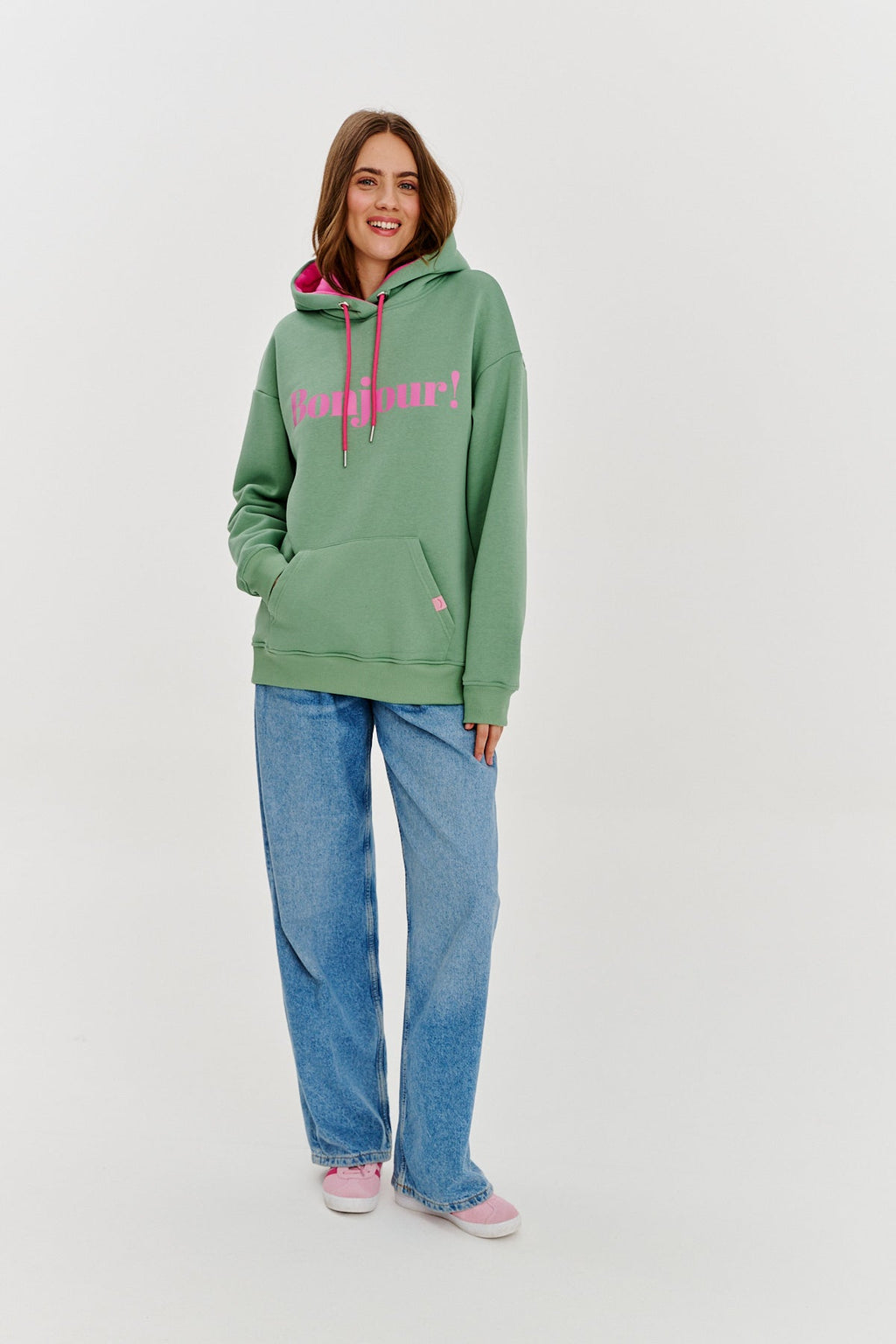 Bluza z kapturem Hola Adios