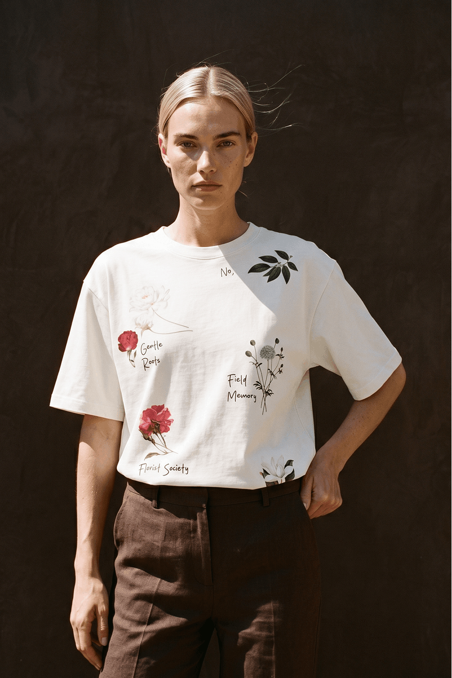 T-shirt Daisy Me Rollin'