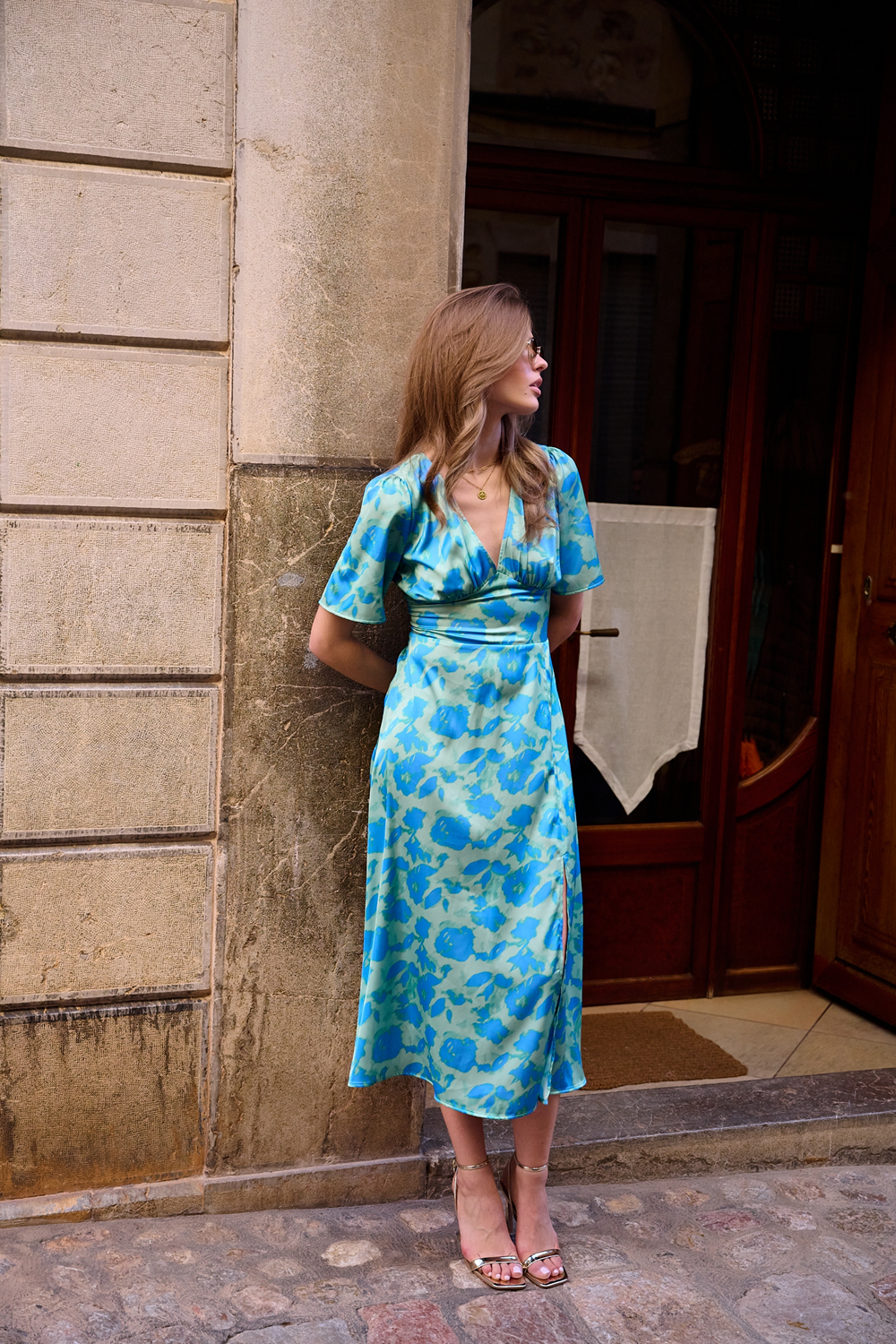 Sukienka midi Lunablue