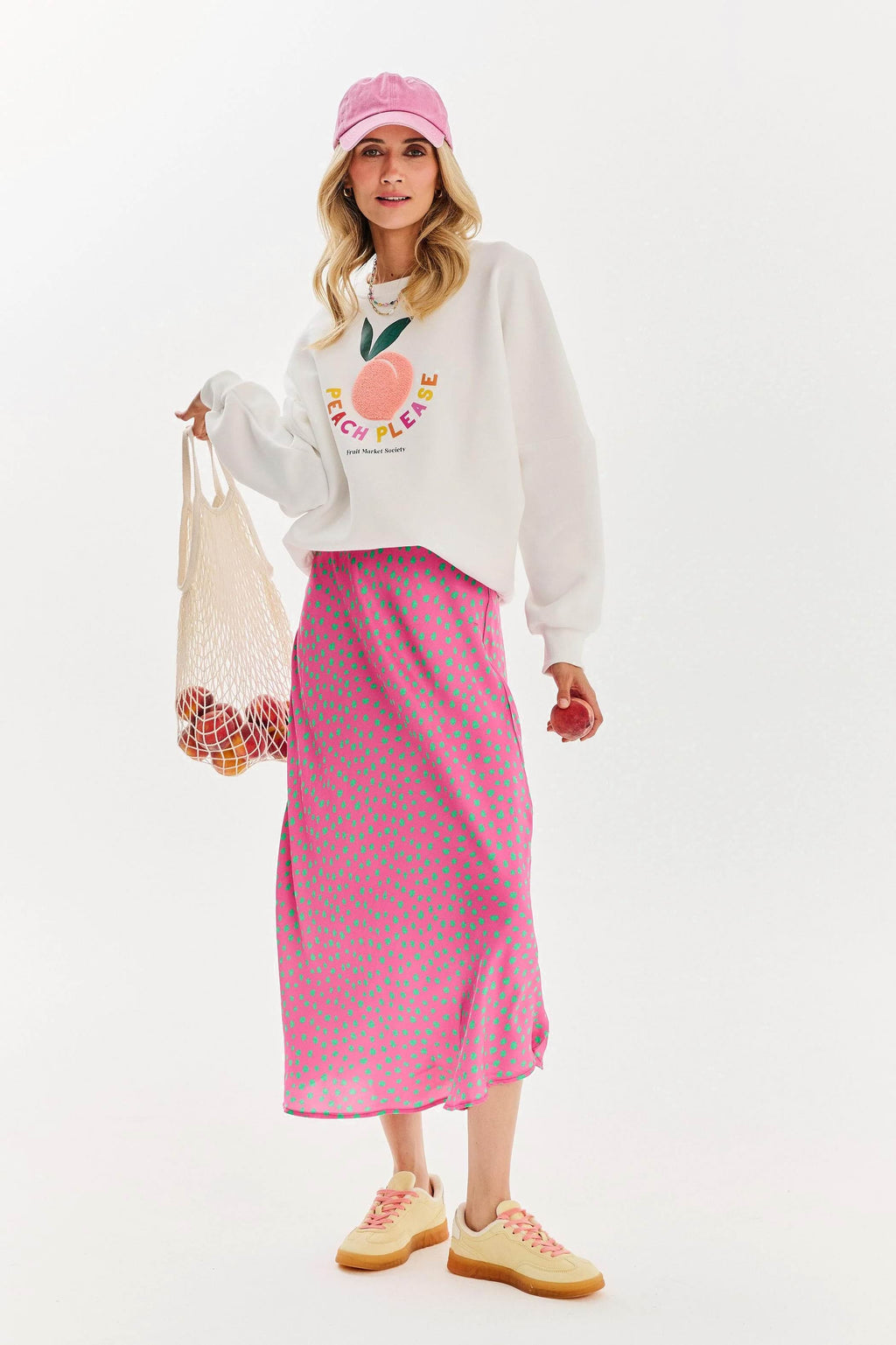 Spódnica midi Riviera Sunbeam