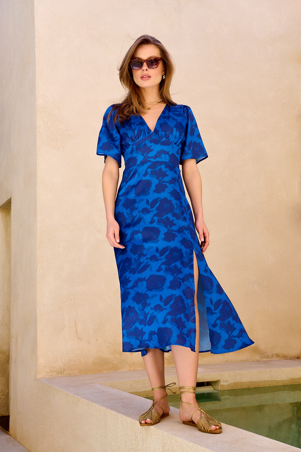 Sukienka midi Lunablue