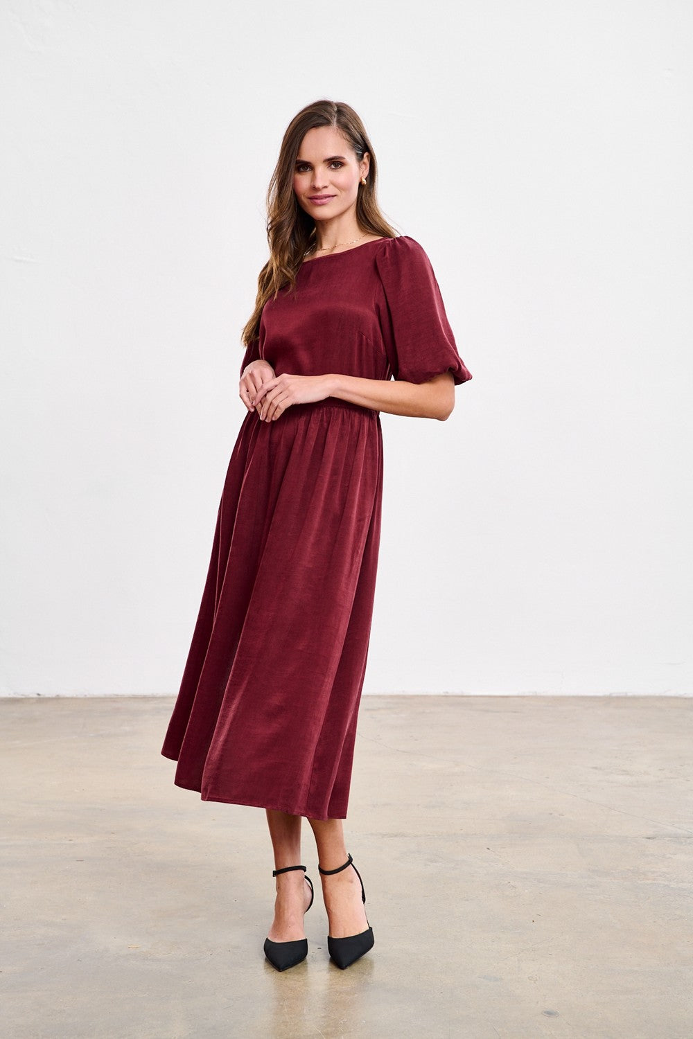 Sukienka midi Black Orchid