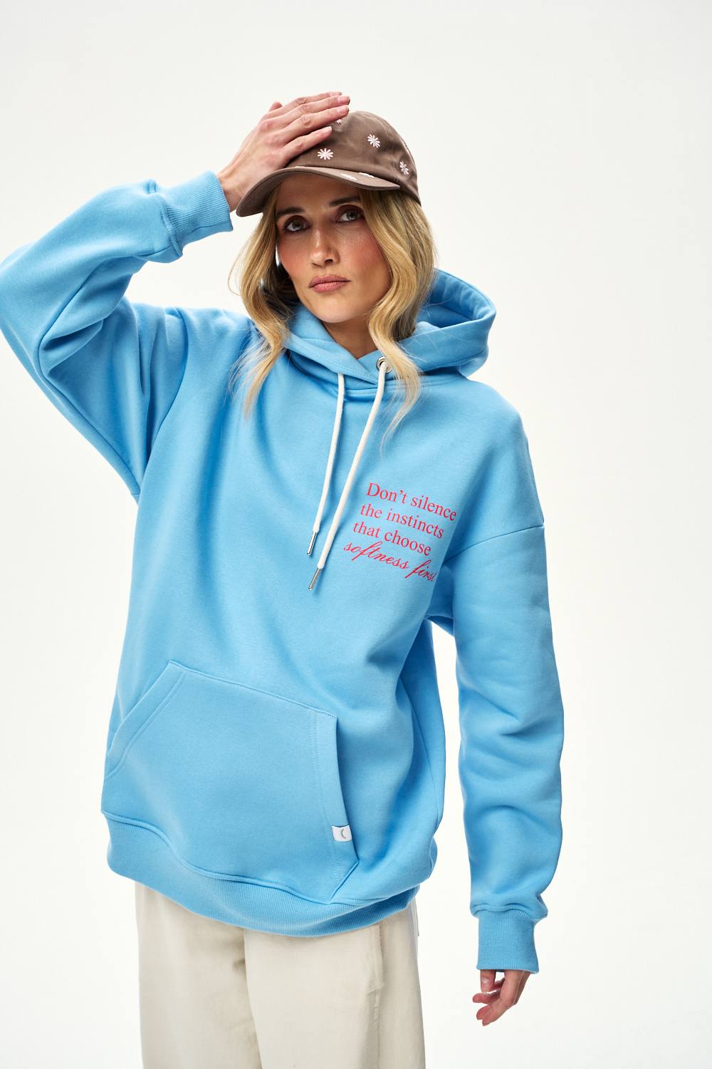 Bluza z kapturem Hola Adios