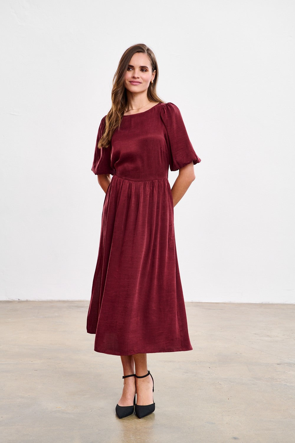 Sukienka midi Mulberry Muse
