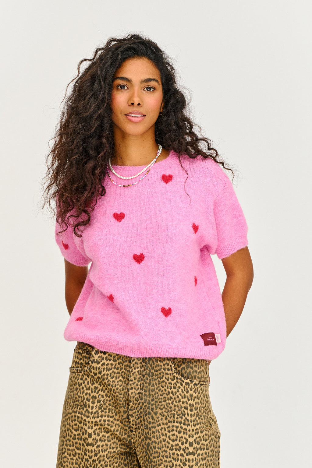 Sweter z krótkim rękawem Heartbeat
