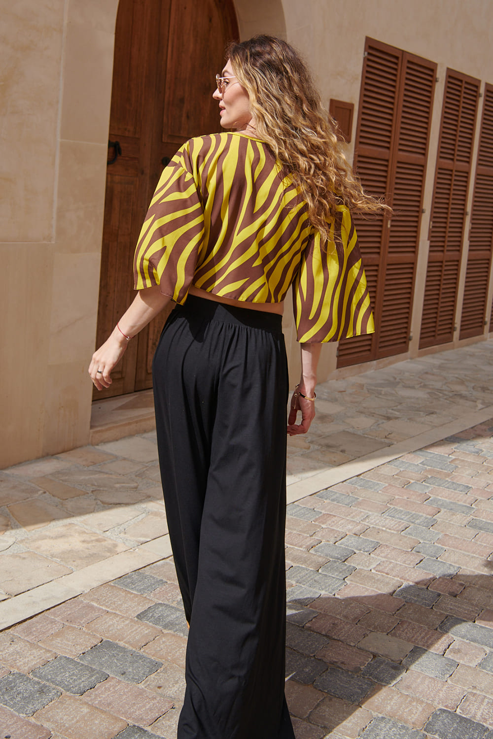 Szerokie spodnie Korcula